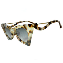 Acrylic Cat Eye Sunglasses