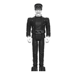 The Munsters: 4.1" Hot Rod Herman Munster Greyscale ReAction Collectible Action Figure