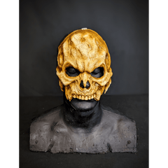 Aged Skull Masquerade Mask