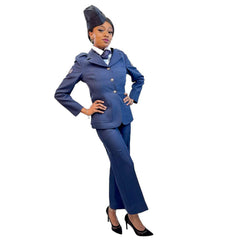 Air Force Navy Blue Uniform Women's Costume