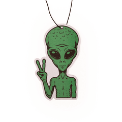 Alien Peace Sign Air Freshener