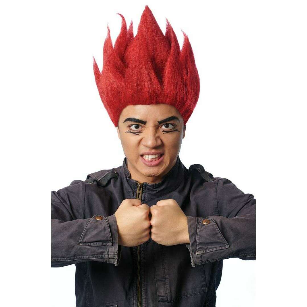 Anime Academic Hero Red Riot Cosplay Unisex Wig