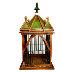 Antique Decorative Birdcage Prop