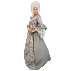 Elegant Colonial Grey Women's Adult Costume