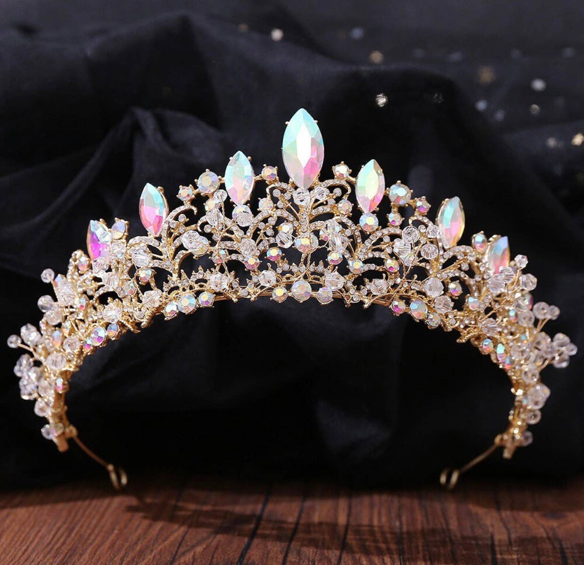 Opal Crystal Princess Tiara