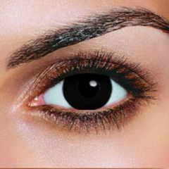 Black Out Theatrical Contact Lenses