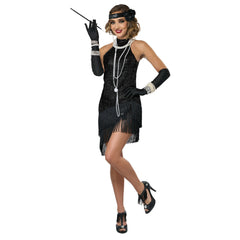 Back in Black Fabulous Flapper Adult Costume