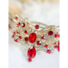 Baroque Bow Ruby Tiara