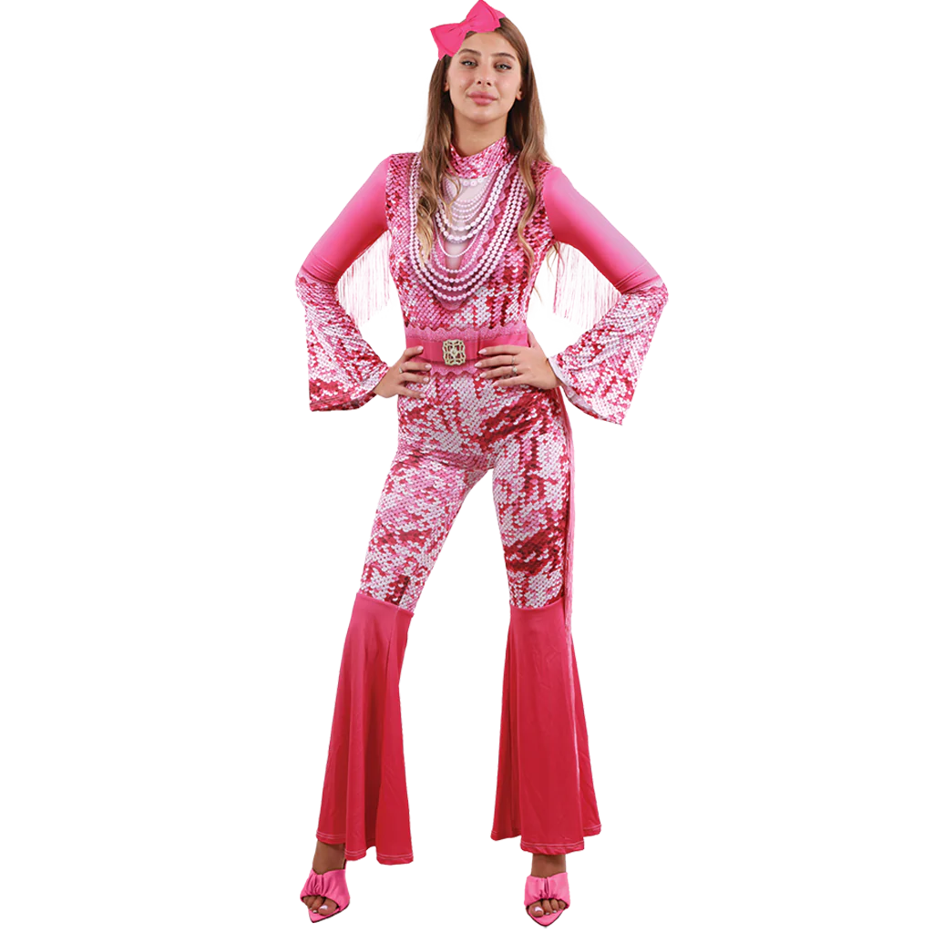Mrs. Doll Jumpsuit Women's Adult Costume
