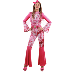 Mrs. Doll Jumpsuit Women's Adult Costume