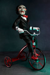 Saw: 12" Billy Puppet on Tricycle Collectible Action Figure with Sound