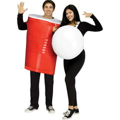 Beer Pong Couples Costume Set