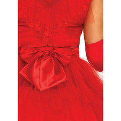 Beetle Bride Red Dress Women's Costume