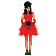 Beetle Bride Red Dress Women's Costume