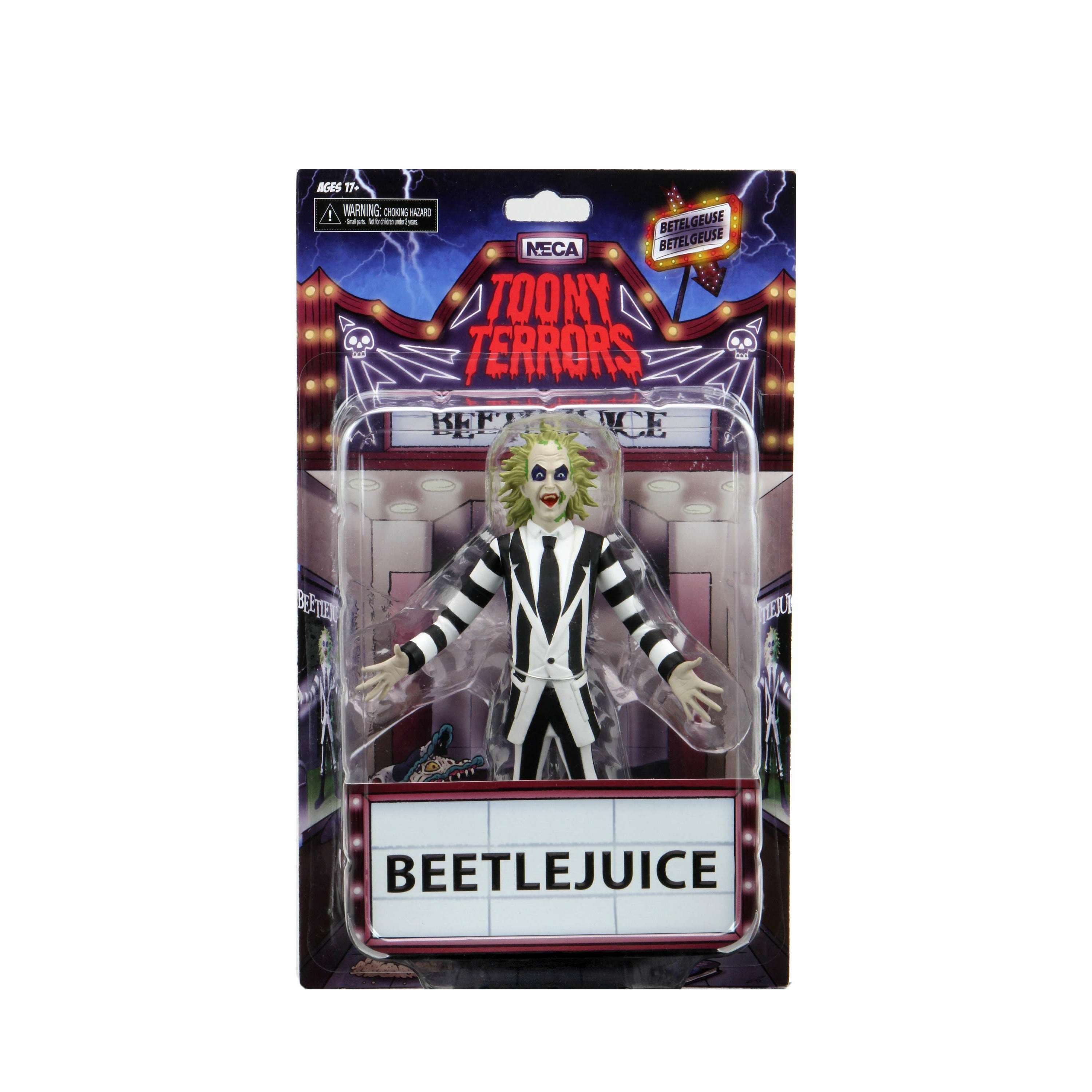 Beetlejuice: Toony Terror 6" Beetlejuice Collectible Action Figure