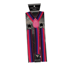 Bi Pride Print Suspenders