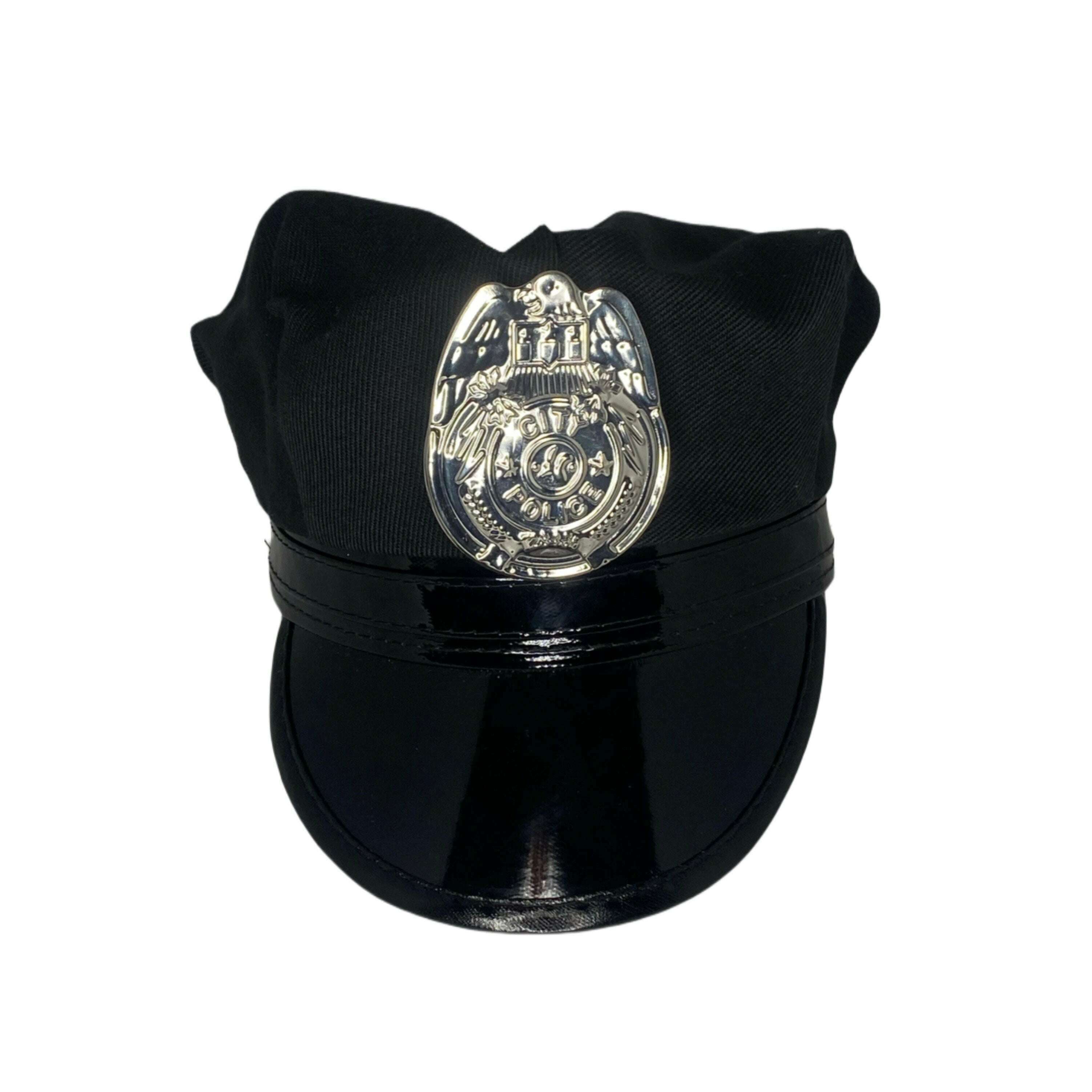 Cwc Cop Hat Black Cop Badge Hat – AbracadabraNYC
