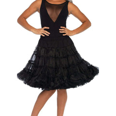 Black Deluxe Crinoline Petticoat