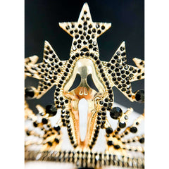 Black Scream Queen Star Crown