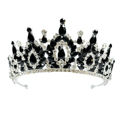 Black & Silver Diamond Tiara