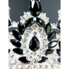 Black & Silver Diamond Tiara