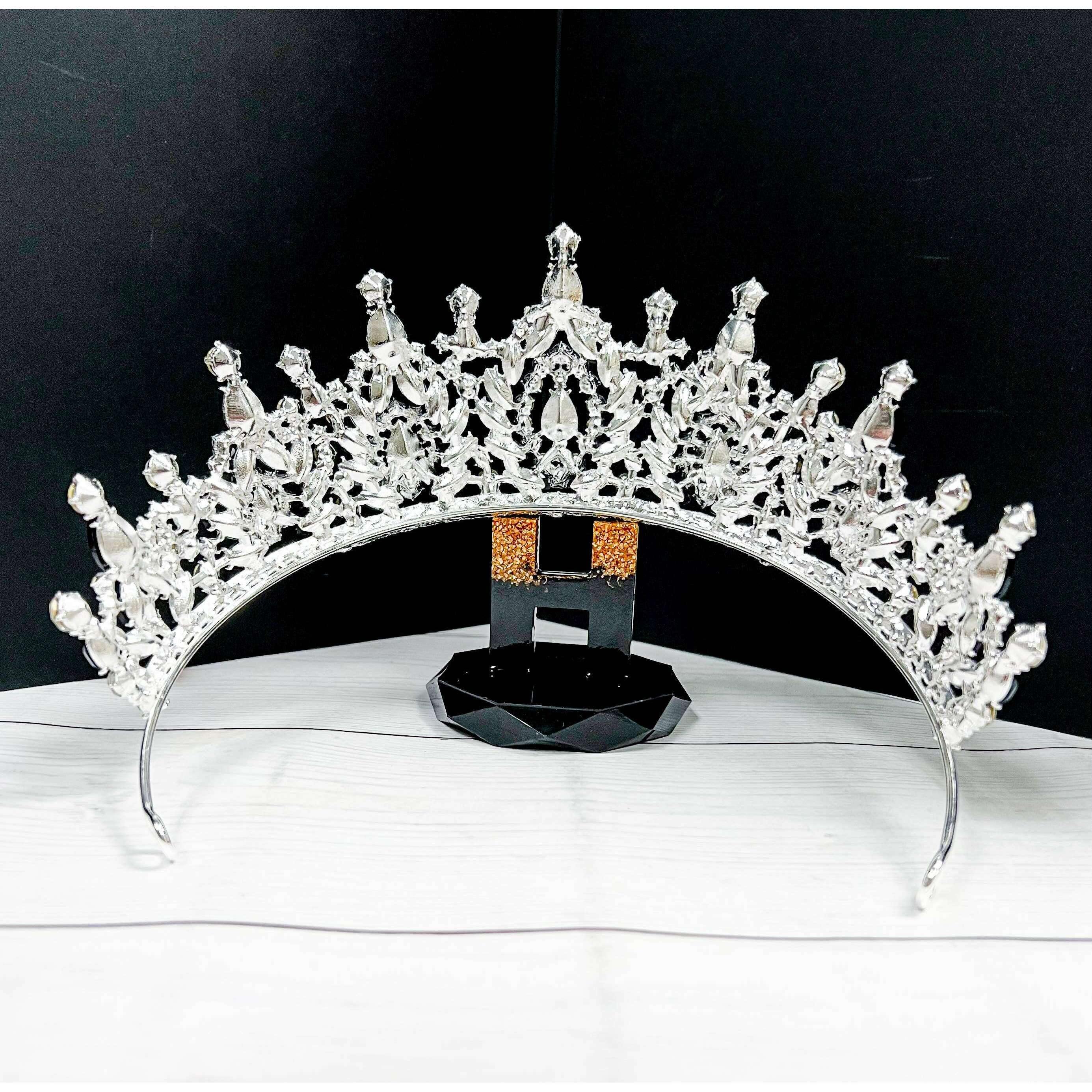 Black & Silver Diamond Tiara