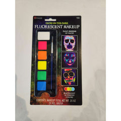 Blacklight Activated Fluorescent Makeup Palette