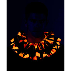 Blacklight Reactive Clown Collar