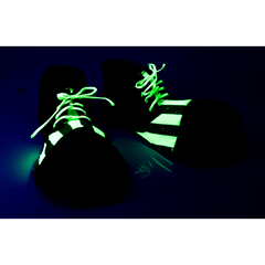 Blacklight Reactive Clown Shoes