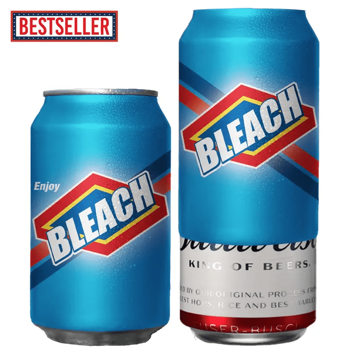 Bleach Disguise-A-Can Cover Decoy Wrap