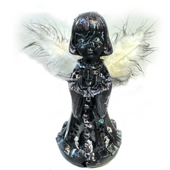 Black Angel W/ Feathers - Morgue Collection
