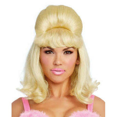 Blonde Retro Bouffant Wig