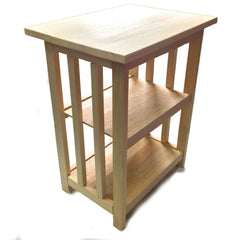 Breakaway Balsa Wood Mission Style End Table Stunt Prop