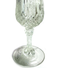 Breakaway Cut Crystal Longchamp Champagne Flute