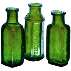 Breakaway Mini Poison Bottles Prop Set 3 Pieces