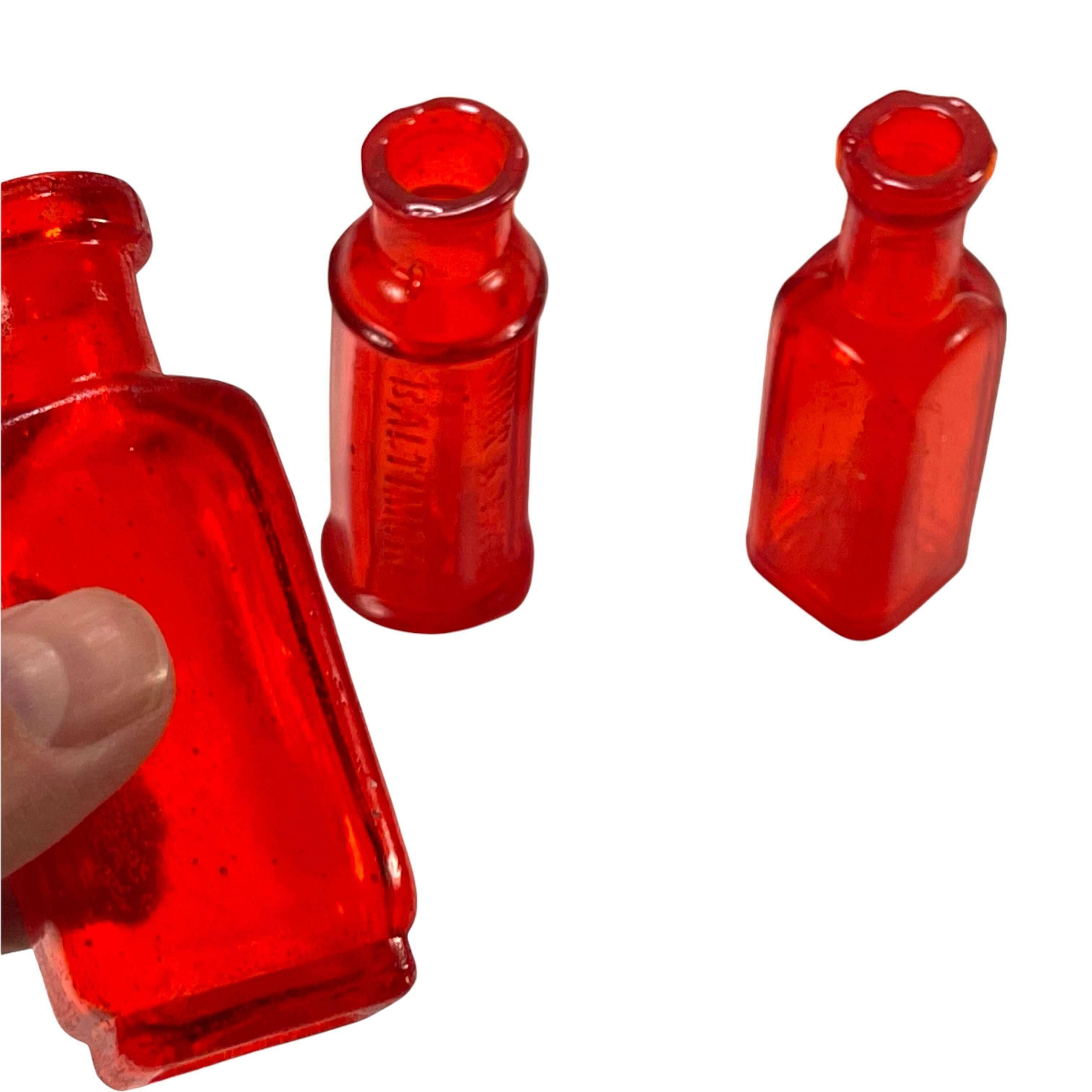 Breakaway Mini Poison Bottles Prop Set 3 Pieces