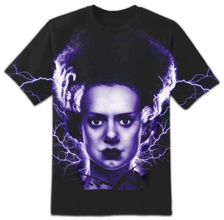 Bride Of Frankenstein Head Men's Graphic T-Shirt