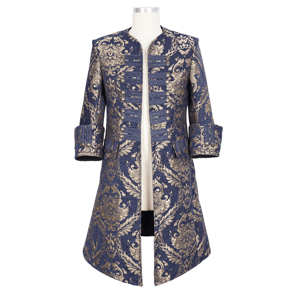 Brocade Military Style Pirate Coat – AbracadabraNYC