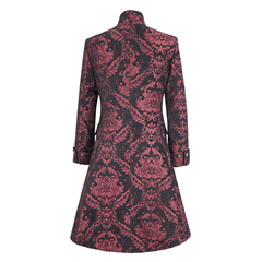 Brocade Military Style Pirate Coat