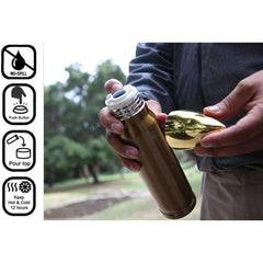 Bullet Shaped Double Wall Thermo Insulated Bottle