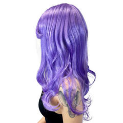 Burlesque Side Fringe Wavy Wig