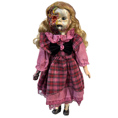 Burnt Classic Porcelain Doll - Morgue Collection