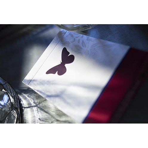 Butterfly Playing Cards Marked (Red)