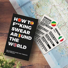 How to F*cking Swear Around The World Trivia Cards