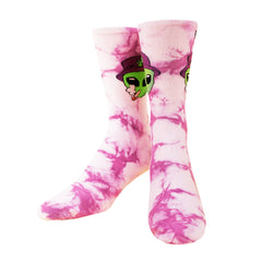 Tie Dye Alien Socks