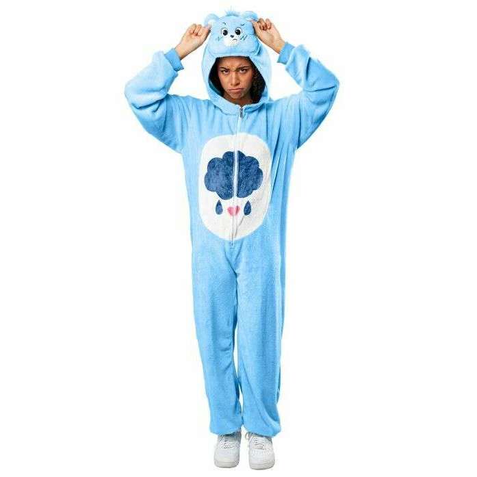 Care Bears Grumpy Bear Adult Pajama Costume