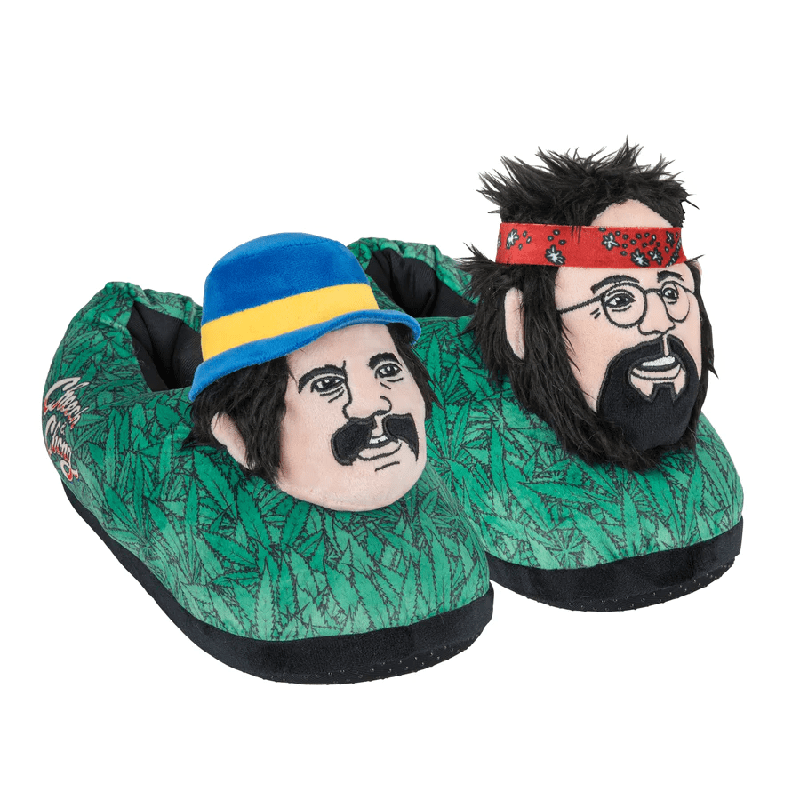 Cheech & Chong 3D Plush Slippers Medium