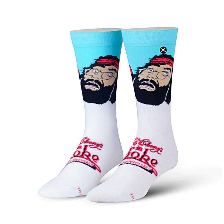 Cheech & Chong's Up in Smoke Crew Length Knit Socks