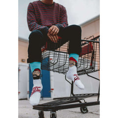 Cheech & Chong's Up in Smoke Crew Length Knit Socks