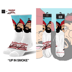 Cheech & Chong's Up in Smoke Crew Length Knit Socks